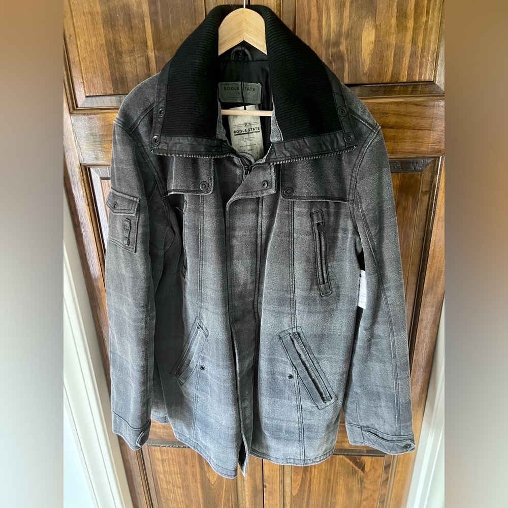 NWT NORDSTROM ROGUE STATE Men’s DESIGNER Street Hipster Wool Jacket XL